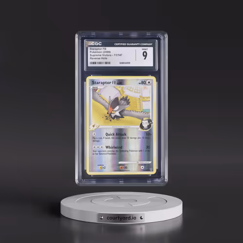 2009 Supreme Victors #11/147 Staraptor FB - Reverse Holo (CGC 9 MINT)