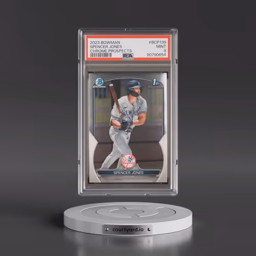2023 Bowman Chrome Prospects #BCP139 Spencer Jones (PSA 9 MINT)