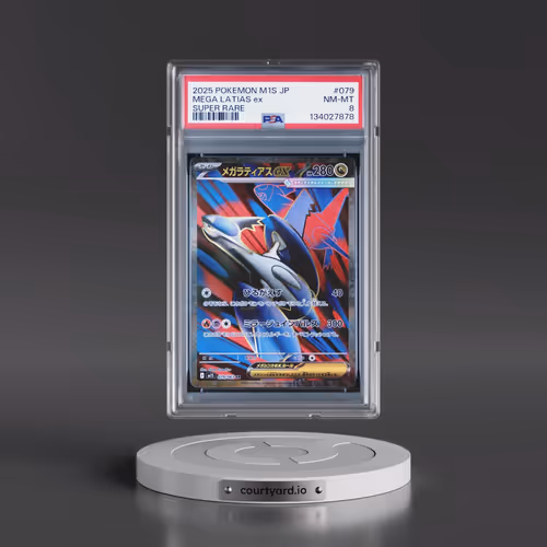 2025 Pokémon M1s-Mega Symphonia #079 Mega Latias EX - Holo Super Rare (PSA 8 NM-MT)