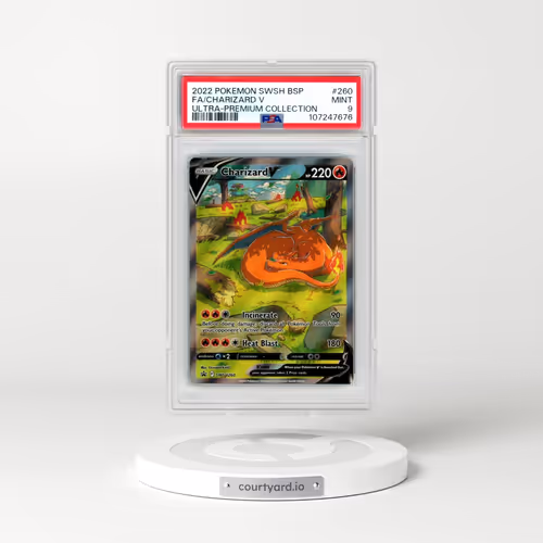 2022 Pokémon Swsh Black Star Promo #260 Charizard V - Holo Full Art Sword & Shield Ultra-Premium Col