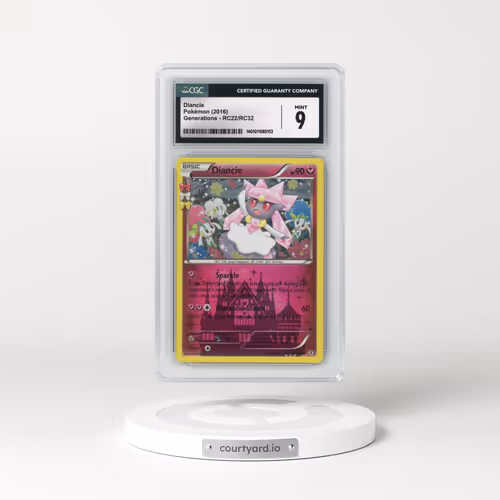 2016 Generations #RC22/RC32 Diancie (CGC 9 MINT)