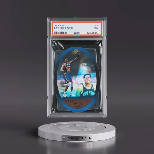 1996 Spx #33 Patrick Ewing (PSA 9 MINT)