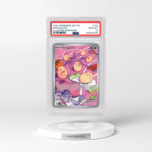 2024 Pokémon Ssp EN-Surging Sparks #192 Exeggcute - Illustration Rare (PSA 10 GEM MINT)