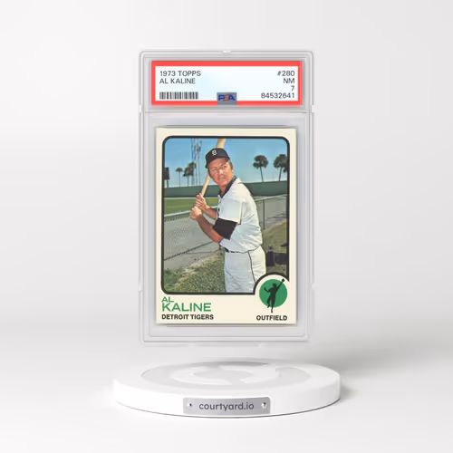 1973 Topps #280 Al Kaline (PSA 7 NM)