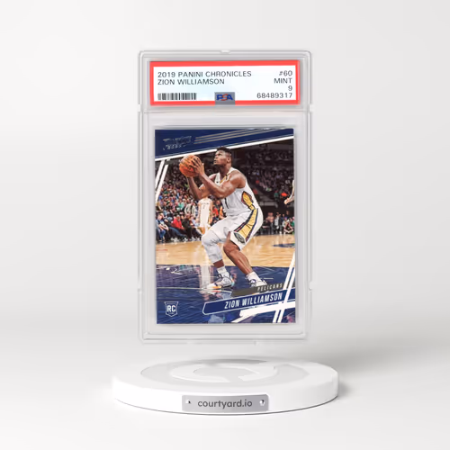 2019 Panini Chronicles #60 Zion Williamson (PSA 9 MINT)