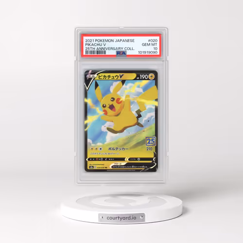 2021 Pokémon 25th Anniversary Collection #020 Pikachu V - Holo (PSA 10 GEM MINT)
