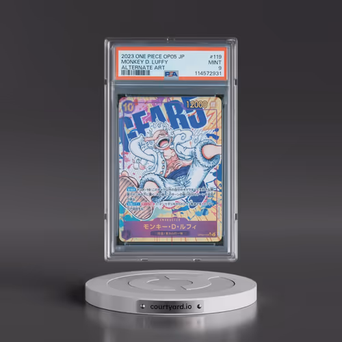 2023 One Piece Japanese Awakening of the New Era #119 Monkey D. Luffy - Alternate Art (PSA 9 MINT)