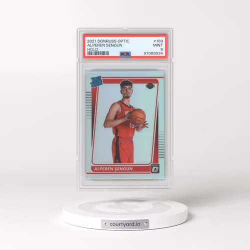 2021 Panini Donruss Optic #169 Alperen Sengun - Holo (PSA 9 MINT)