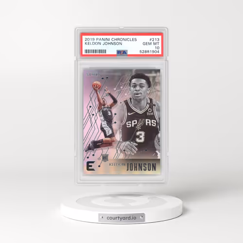 2019 Panini Chronicles #213 Keldon Johnson (PSA 10 GEM MINT)