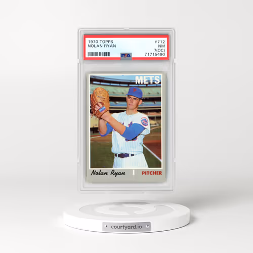 1970 Topps #712 Nolan Ryan - Off Center (PSA 7 NM (OC))