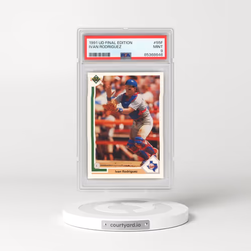1991 Upper Deck Final Edition #55F Ivan Rodriguez