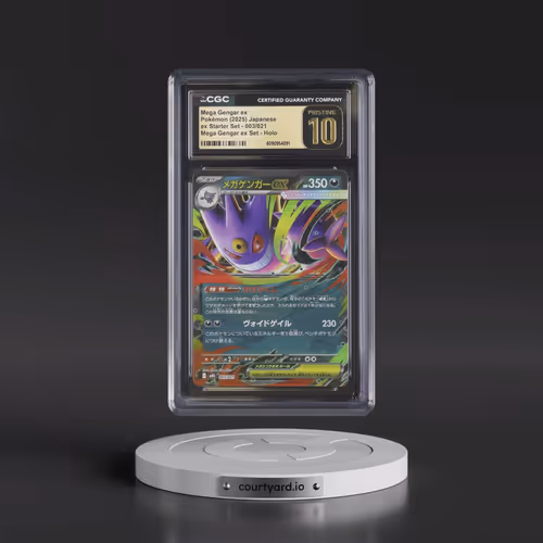 2025 Mega Gengar ex Starter Set - mBG #003/021 Mega Gengar ex - Mega Gengar ex Set Holo (CGC 10 PRIS