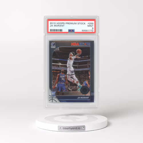2019 Panini Hoops Premium Stock #259 Ja Morant (PSA 9 MINT)