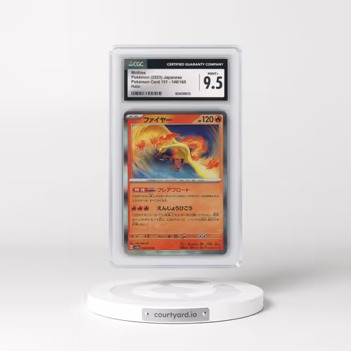 2023 Pokémon Card 151 #146/165 Moltres - Holo (CGC 9.5 MINT+)