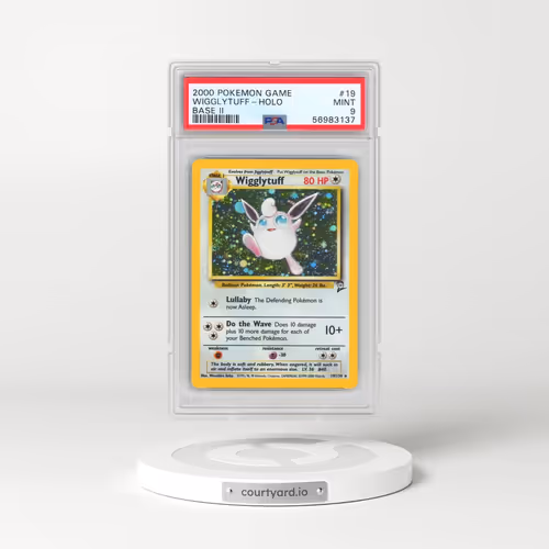 2000 Pokémon Game Base II #19 Wigglytuff - Holo (PSA 9 MINT)