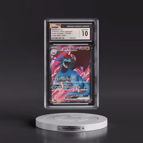2025 Battle Partners - sv9 #119/100 Salamence ex - Super Rare Holo (CGC 10 GEM MINT)