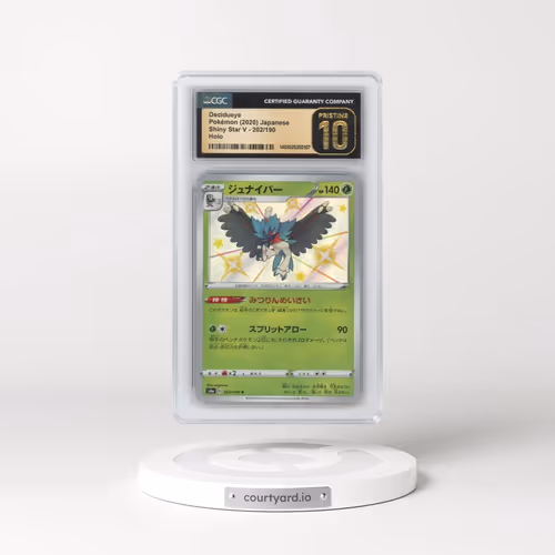 2020 Shiny Star V #202/190 Decidueye - Shiny Rare Holo (CGC 10 PRISTINE)