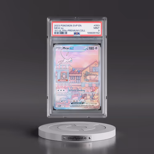 2023 Pokémon Svp EN-SV Black Star Promo #053 Mew EX - Holo 151 Ultra-Premium Collection (PSA 9 MINT)