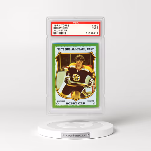 1973 Topps #150 Bobby Orr - All-Star (PSA 7 NM)
