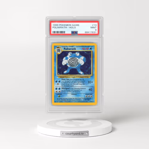 1999 Pokémon Game #13 Poliwrath - Holo (PSA 9 MINT)