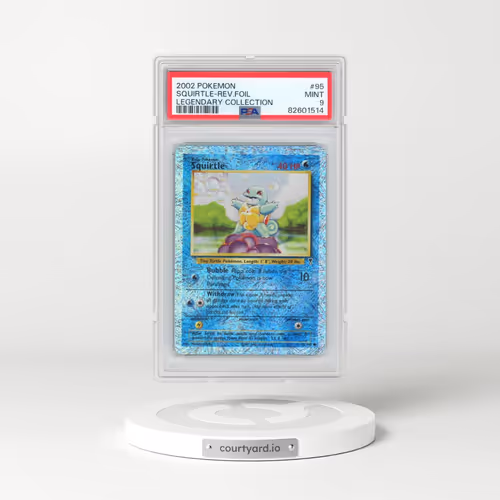 2002 Pokémon Legendary Collection #95 Squirtle - Reverse Foil (PSA 9 MINT)