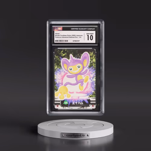 2004 Base Set (2004)(Non Bold Romanji Back) #123 Aipom (CGC 10 GEM MINT)