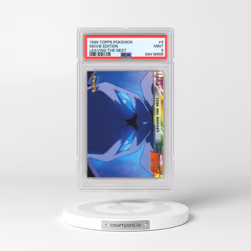 1999 Topps Pokémon the Movie Edt #4 Movie Edition - Leaving the Nest (PSA 9 MINT)