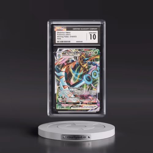 2021 Shining Fates #010/072 Dhelmise VMAX - Holo (CGC 10 GEM MINT)