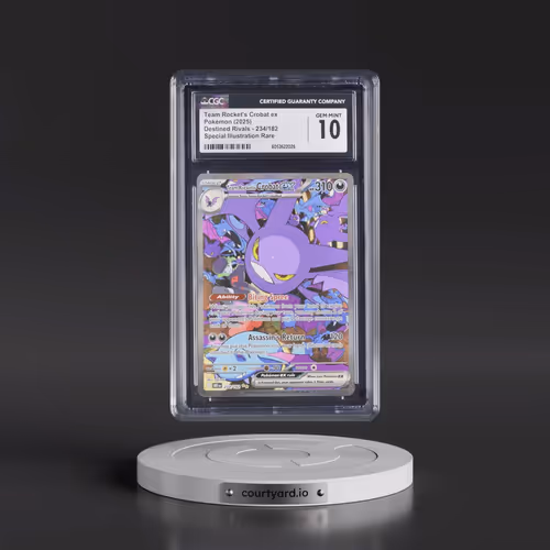 2025 Pokémon Dri EN-Destined Rivals #234 Team Rocket's Crobat EX - Holo Special Illustration Rare (C