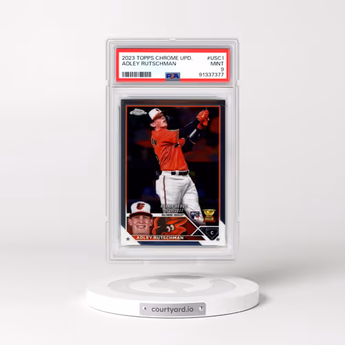 2023 Topps Chrome Update #USC1 Adley Rutschman (PSA 9 MINT)