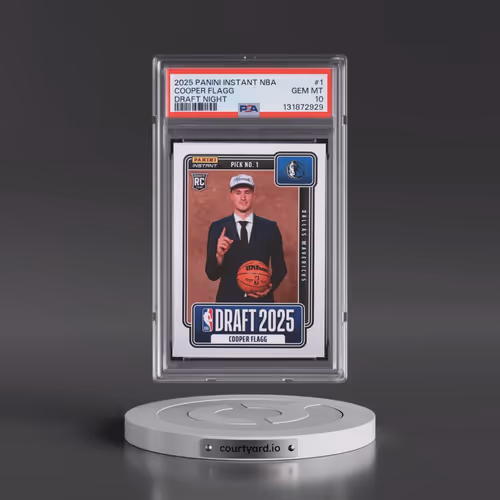 2025 Panini Instant NBA Draft Night #1 Cooper Flagg (PSA 10 GEM MINT)