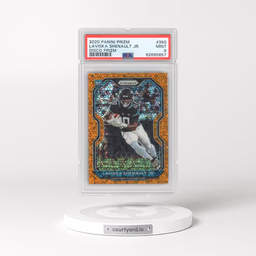 2020 Panini Prizm #350 Laviska Shenault Jr. - Disco Prizm (PSA 9 MINT)