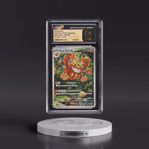 2025 Black Bolt - sv11B #099/086 Darmanitan - Art Rare Holo (CGC 10 PRISTINE)