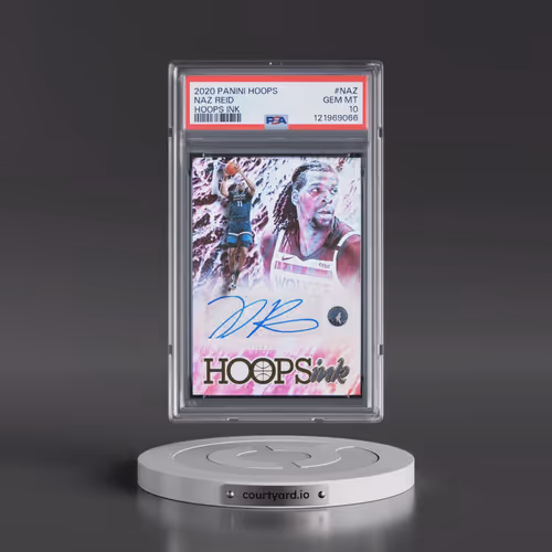 2020 Panini Hoops Hoops Ink #NAZ Naz Reid (PSA 10 GEM MINT)