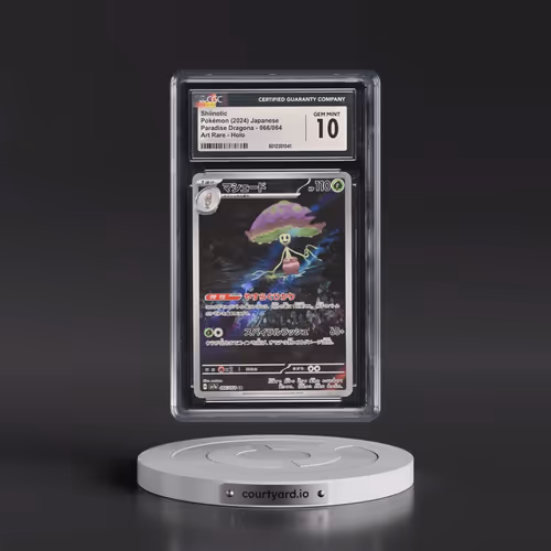 2024 Pokémon Sv7a-Paradise Dragona #066 Shiinotic - Art Rare (CGC 10 GEM MINT)