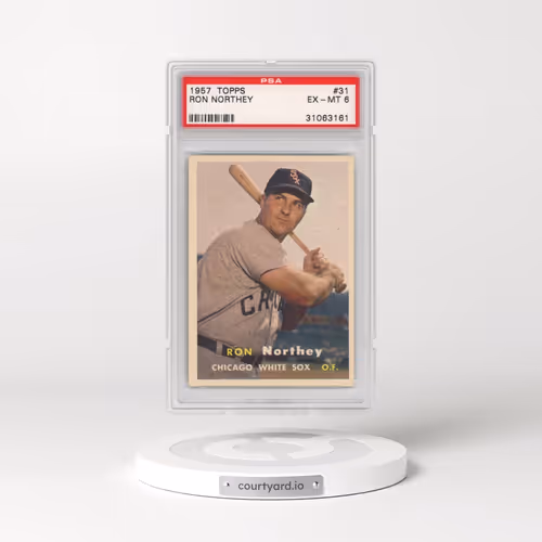 1957 Topps #31 Ron Northey (PSA 6 EX-MT)