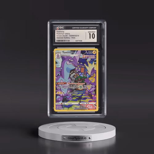 2023 Crown Zenith #GG09/GG70 Toxtricity - Galarian Gallery Holo (CGC 10 GEM MINT)