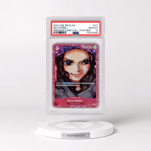 2023 One Piece Premium Card Collection -One Piece Film Red #017 Nico Robin (PSA 10 GEM MINT)