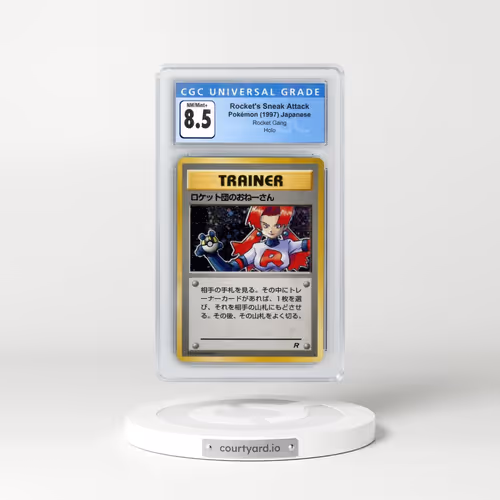 1997 Rocket Gang Rocket's Sneak Attack - Holo (CGC 8.5 NM-MT+)