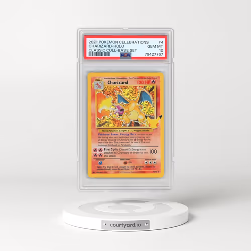 2021 Pokémon Celebrations Classic Collection #4 Charizard - Holo (PSA 10 GEM MINT)