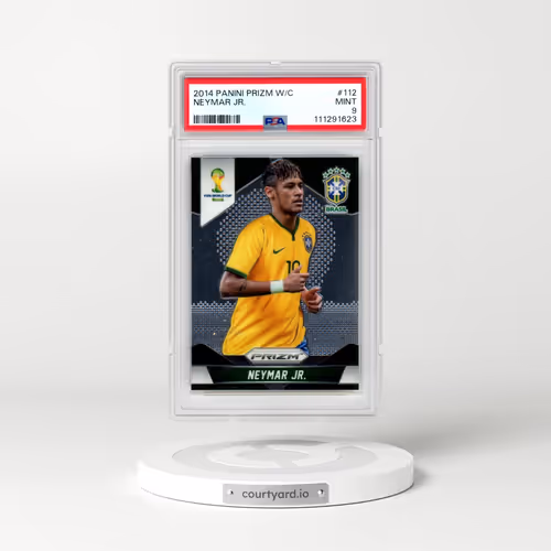 2014 Panini Prizm World Cup #112 Neymar Jr. (PSA 9 MINT)