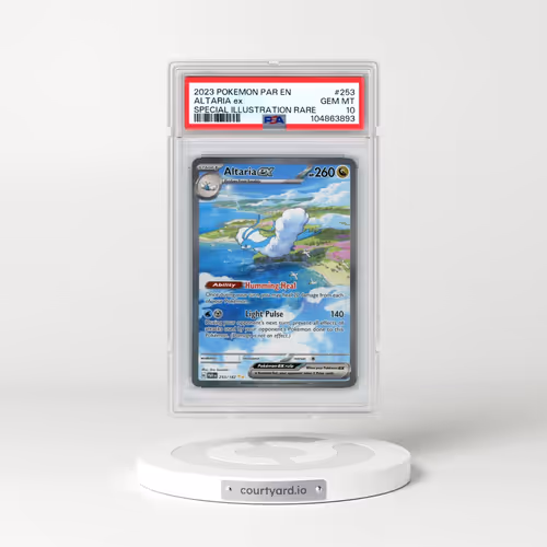 2023 Pokémon Par EN-Paradox Rift #253 Altaria EX - Holo Special Illustration Rare (PSA 10 GEM MINT)