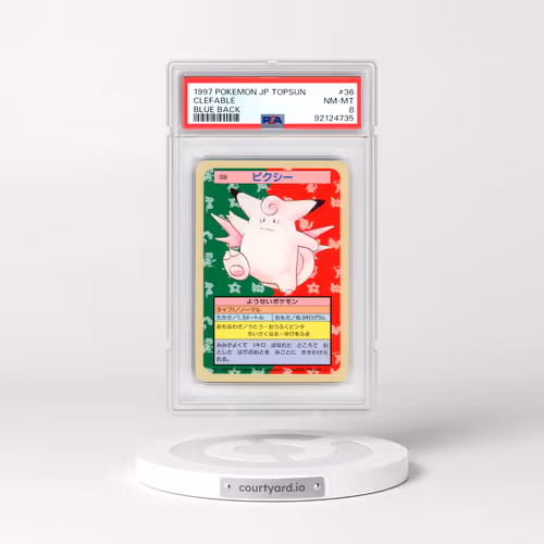 1997 Pokémon Topsun #36 Clefable - Blue Back (PSA 8 NM-MT)