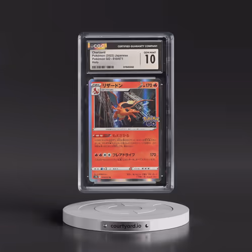 2022 Pokémon GO #010/071 Charizard - Holo (CGC 10 GEM MINT)