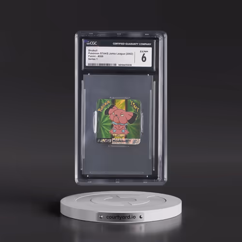 2002 Pokémon STAKS Johto League (Panini 2002) - English #209 Snubull - Series 1 (CGC 6 EX-NM)