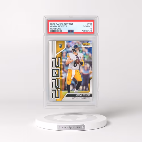 2022 Panini Instant Year One #Y11 Kenny Pickett (PSA 10 GEM MINT)