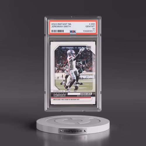 2024 Panini Instant Nil College Football #JSD Jeremiah Smith (PSA 10 GEM MINT)