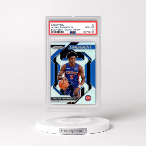 2023 Panini Prizm Emergent #7 Ausar Thompson - Silver Prizm (PSA 10 GEM MINT)
