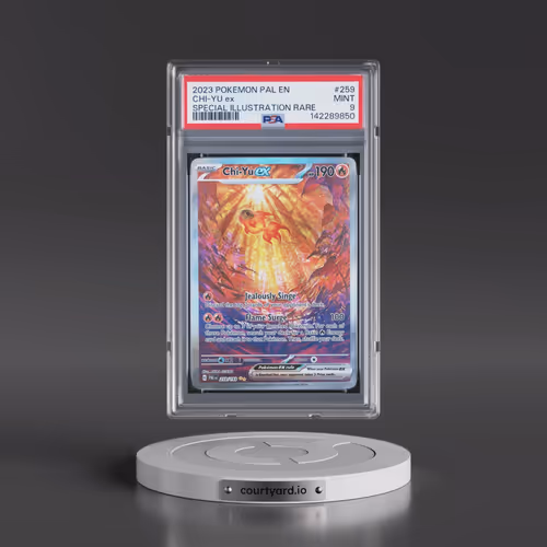 2023 Pokémon Pal EN-Paldea Evolved #259 Chi-YU EX - Holo Special Illustration Rare (PSA 9 MINT)