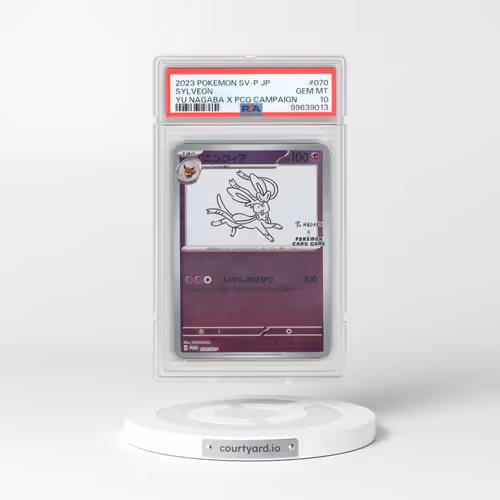2023 Pokémon SV-P Promo #070 Sylveon - YU Nagaba X Pokemon Card Game Campaign (PSA 10 GEM MINT)